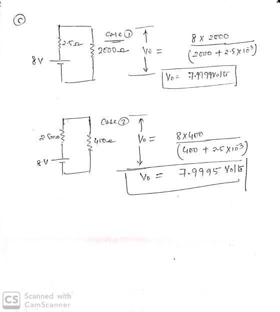 core 320002 ? 8x 2000 2ovo +2.5x15%) Vo = [Vo = 7.9999volti r Cose e a asme? 3410.e Vo= 8x400 (400 + 2-5X103) 7.9995 Yolla &V
