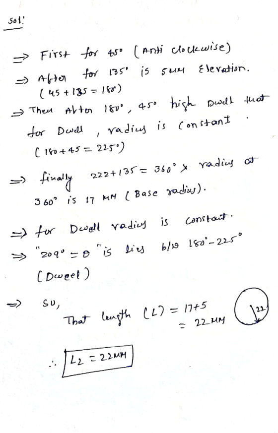 sot! First for 450 (Anti clockwise) - After for 135 is sum Elevation. (45+185 = 180) Then Alter 180°, 45° high Dwell that for