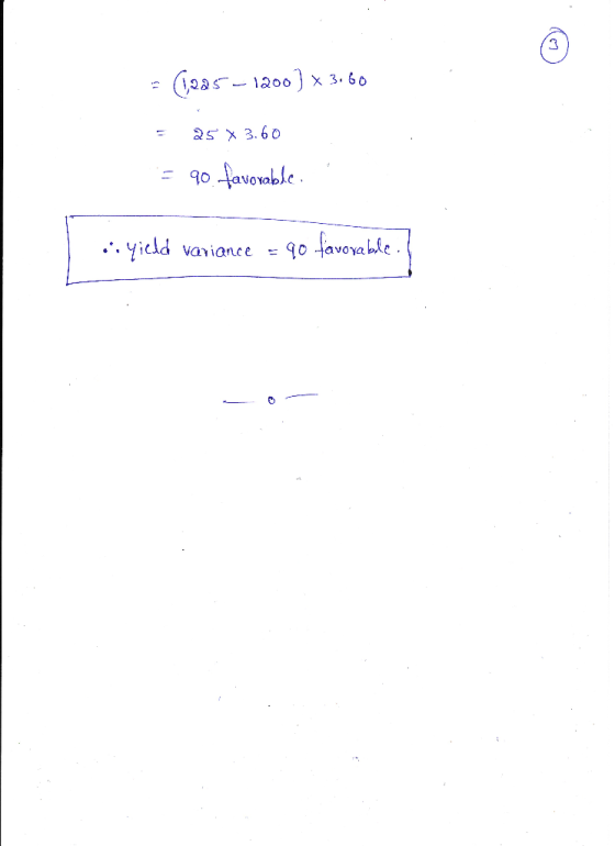 3 C221200)x X 3.60 2S X 3.60 = 90 favorable 90 favovatule .. vaiance