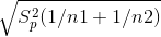 sz(1/n1+1/n2)