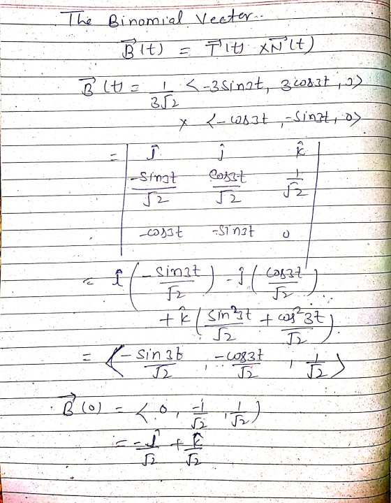 The Binomial vecter.. Tit.XNlt) Bilt) B its <-3 Sinat, 361313) 35i Lest-Sinto > j Sinat lorst T 5 2 -cost -Sinat sinat Cost I