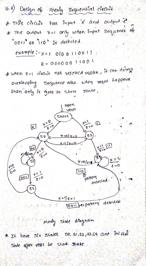 6ne =000000 1 1001 quetla pping equone alio. ihe reset hap than only tt goeg닛。sla가 State. Upon Starl Ct :0 10 O0 fter detecle