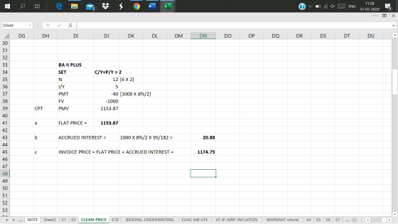 11:28 W vo a x 2 ENG F. 1 31-03-20209 ... O X DN48 X ✓ fx DG DH DI DJ DK DL DM DN DO DP DQ DR DS DI DU A 30 31 32 33 34 BA