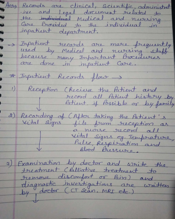 -Ans s l. Recordh clinical-scinti e-radna nu strat nishat are and Lagal document selated inpahient dla rmen , b.fnんnt done-in