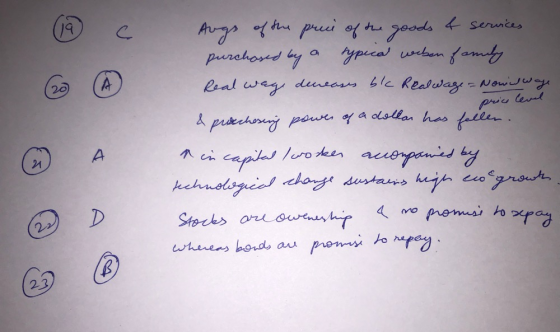 price level Augs of the price of the goods & services purchased by a typical waben family Real wage deceases ble Realwage - N