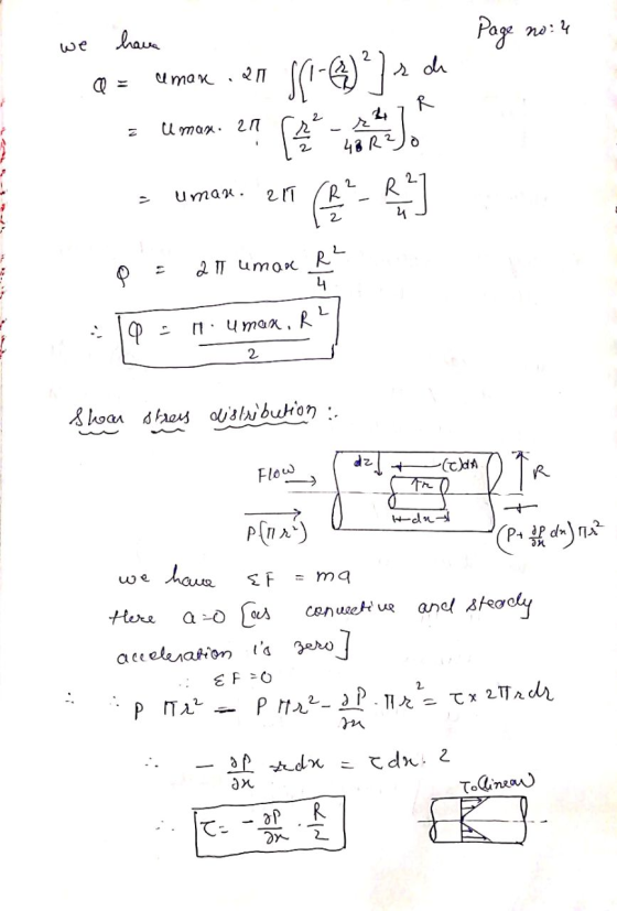 hava No: 4 Page we olmak 561-63) JA Ich R 2 Uman. 20 2 4BR² - R? uman. 2 IT R² le 4 all uman R² 4 L Q. Human, R 2 Shear stres
