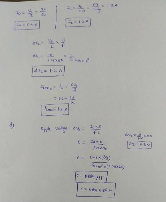 DY - 12A Io = yo = 20 Io = 0.4A -Thone 12 = 12A) 1 = 1.2A To - D.YA DI = V x 2 0 - 1 1 1 1 1 0 0 * 12 38 x 50 x 163 A1 = 1.2