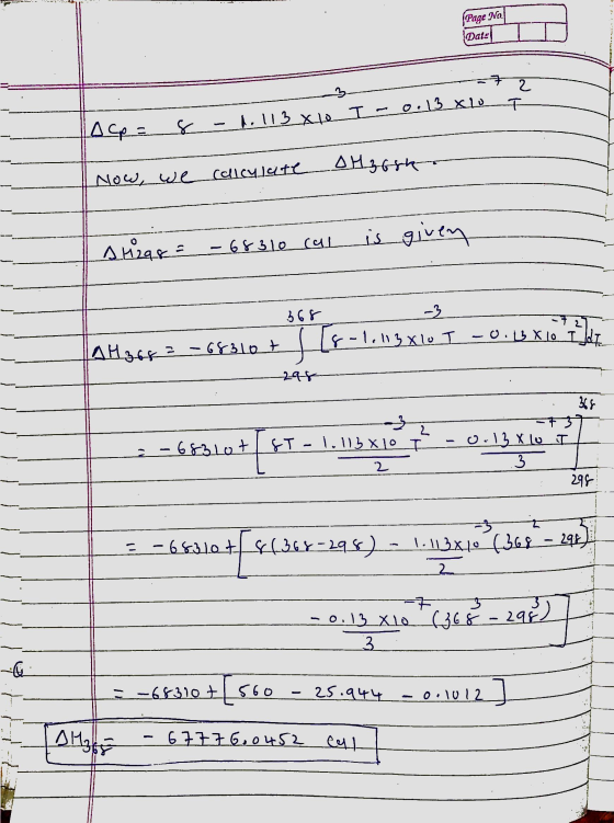 ... Page No. Data 2. Т- к. & – Т. 112 х10 Т- о. 13 хір Дра ДН 26- Now, we calculate is_given Лидеа - 6:3lo (41 56 -2 ст 2 -0.