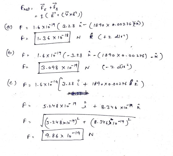 Fret: Fe + F =(+ cũx®?)) Cas FE1.6 X1019 ( 3.28 Ár (1890 X 0.00276 KR)) - 11.36*10-18 w tê (+ 2 dir) Fo 16x16-19 (-3.28 h -(1