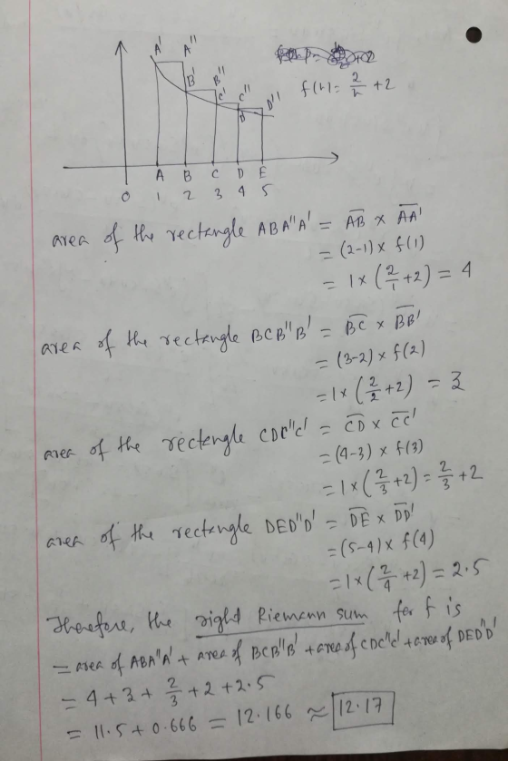 OF62 B B f(H 2 +2 C А B C р Е 3 4 5 2 area of the rectangle AB A A = AB x ÃA = (2-1)x f (1) = 1x (2+2) = 4 area of the rect