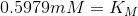 0.5979m M = KM