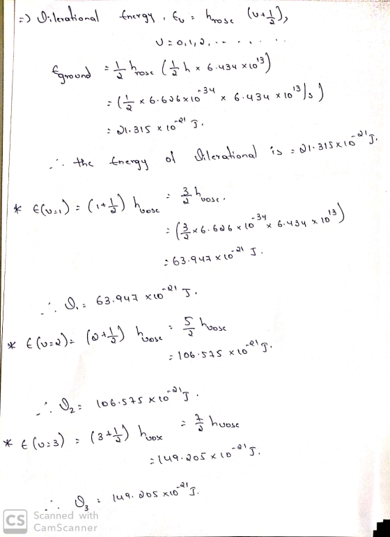 => Dilevational frergy, for hrose (uud), U:0,l, Qinansi Eground hose lot hx 6.434 %103) ( *6.636x1034x 6.434 X1013)) 21.315