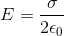 E= 2E0