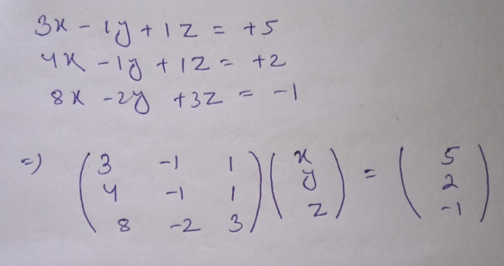 3x - 14+ 12 = +5 un-ly + 12 = +2 84 -24 +32 -1 -) 3 y - 5 2 20) 8 -2