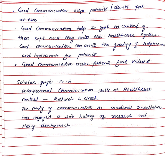 - - . Good communication heless pattens I clients feel at eace Good communication help help to to feel in cmpul of feel the