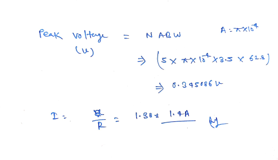 A=7x107 N ARW Peak voltage (W) = (5x **10*x3.5 x 62.5) 0.345086 I a 1-382 1.4A gold sy