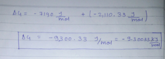 A4= +l-2,110. 33 mol F190 mel -9300. 33 mo 9.30033 KI mel