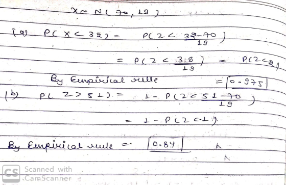 19 X~ Neto, 19 g a pcxc 32) = PC 2 L 31 2012 < 3:87 = P(zcan By Empirical culle = 10.9751 1 by Pi 2>510.= 1- P1265170 ag? = 1