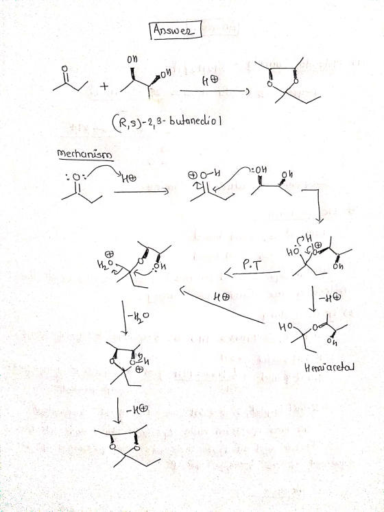 Answer LL 2007 HO (R, )-2,3- butanediol Mechanisms mechanisto pod non solo HipH 21 ド цох, Henrirarelor