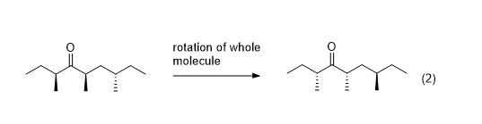 rotation of whole molecule (2)