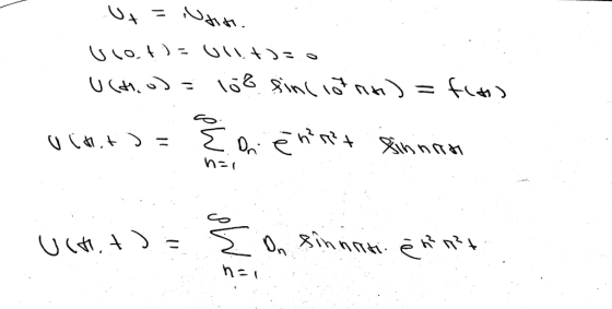 Ut = White. Ulot)- U11.+33.0 U(Ho) = 108 sinc 10tnx)=fits uinta- & onenint ginnat UCH+) = I on sinnati ennet n=1
