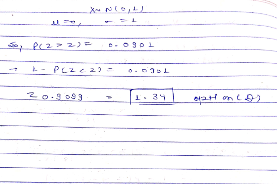 - X. No, Foto 31 - So, piz > 2) = 0.0 gol t 1-PC2C2) = 0.0901 - 2o.gogg. = 1.34 option cos
