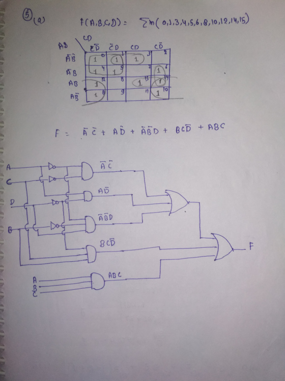 F(A,B,C,D) - Em(0,3,4,5,6, 8, 10, 12, 14, 15) CO TY AB INIT An of f lot = Ã č + Ao + ABD & BCD + ABC a 1007 1h совет plod MA