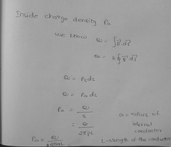 Tnside charge deneity Pa 6/ご inter nol conoluctoy L-tength of the cord ucto