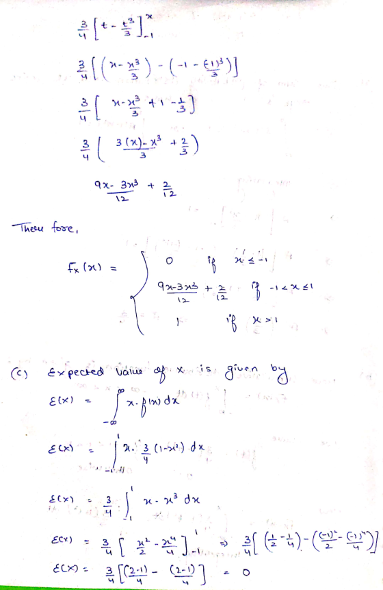 V-V 2.(*)-(-- al 1) 3 (W)- 23 - XX +3) برما کے ~ 3 9x-303 + 12 12 Therm fore, Ex (a) iſ *s-1 et sherb -1231 K> 1 is given by