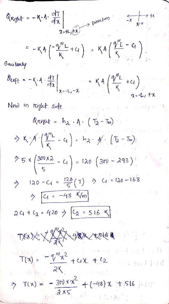 Tatu, + x = tx ****9) - KO ) Sinui Rarely Rugt » - 4* (**) Now in fright sieße Qright = hq.A.( Ta - Tiw) AKM (A-G1). 42. $: (