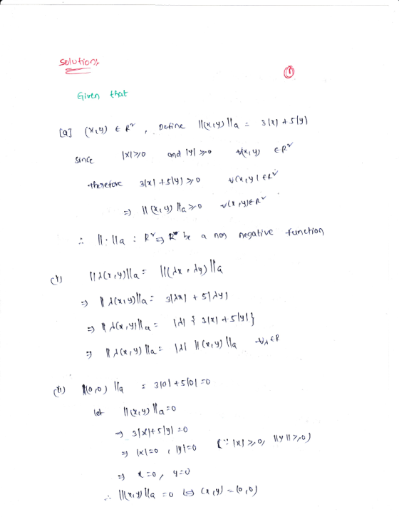 Solu hoor (0 Givtn hat . lla : RYs3r h a non negative fun thion t1@ty) ta.о ld-