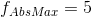 AbsMar = 5