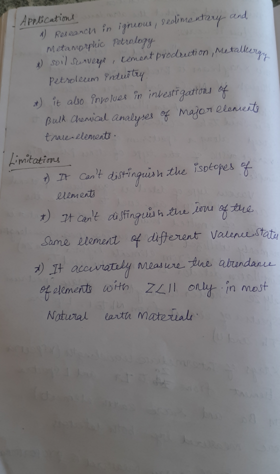 1 Applications una nude & Research in igneous, sedimentary and Metamorphic Petrology & soil surveys, kement prodruction, Meta