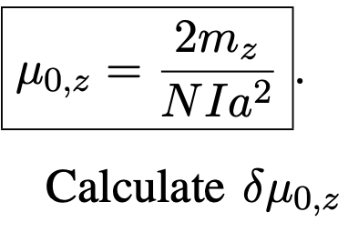 Calculate δμο,