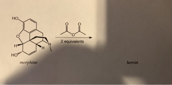 НО, 2 equivalents НЕ Номин morphine heroin