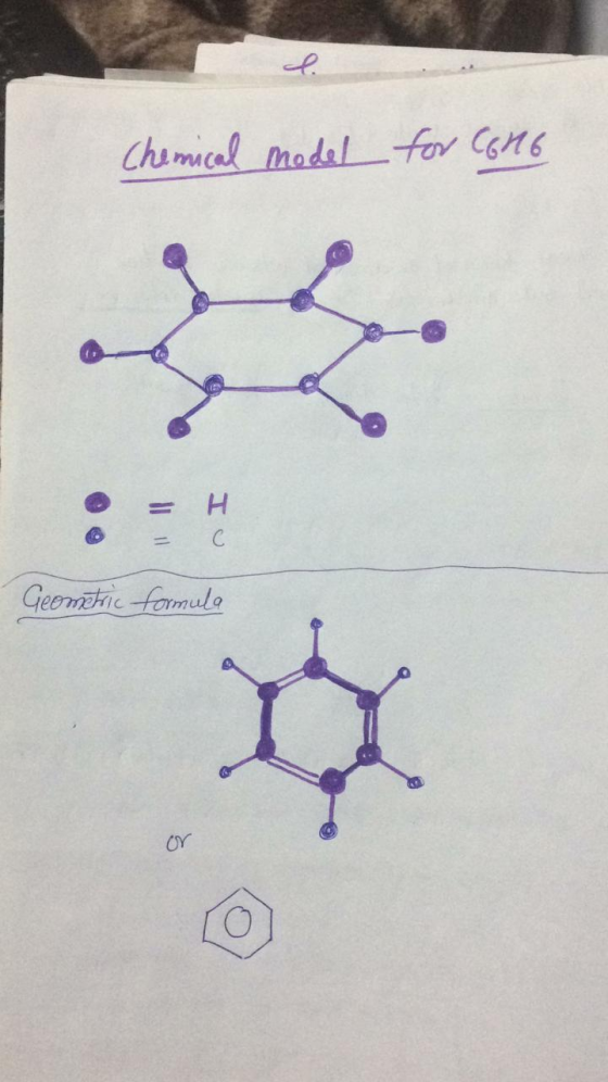 d. Chemical model for Cono Geometric formula
