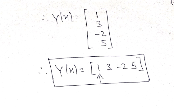 . Ylal= 3 -2 5 Ylu) = [ 1 3-25 >