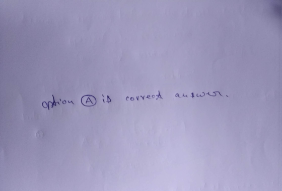 option ② is correct answer.