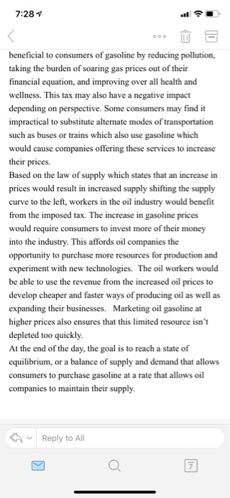 7:284 beneficial to consumers of gasoline by reducing pollution, taking the burden of soaring gas prices out of their financi