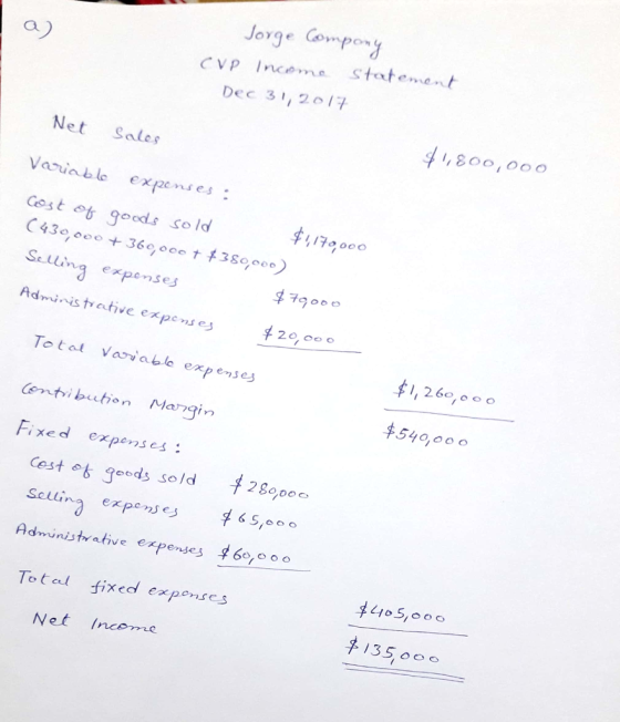Dec 31,201 Net Sales Vasuable expenses Cost 아 t et goods so ld С 430,000 +360,000 t Здорое) Selling expenses Adminis trative