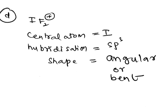 Central atom ds Omgulan hw bidi sa on Shape ben