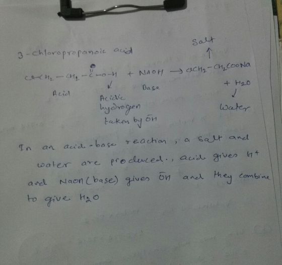 Salt Da se A cie byongen water taken by OH In an aere-bas reachn, a salt anet water are produced ., acide given (1 andt Naen Cbase) giver o ane the ombie to Give o