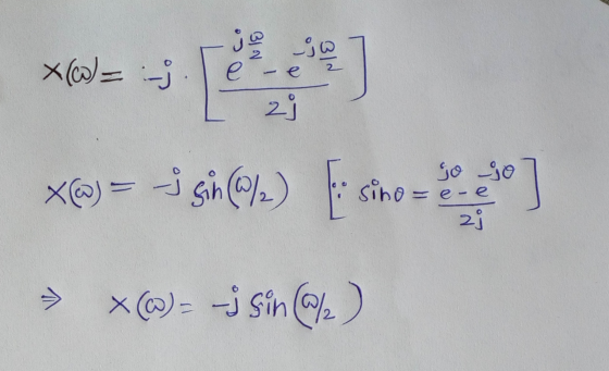 SI 을 XA lo ere 29 من عن ×(C) = sh()) : sino = 농e-e 29. 크 @=-jsin 2.