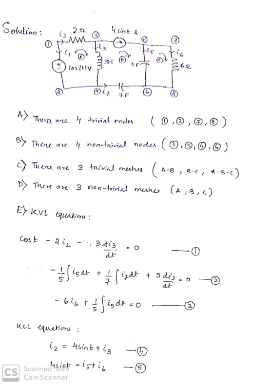 Solution is 2524.sinta 0 MM A) There are 4 trivial rodes (0,0,0,0) By There are 1, non-trivial nodus (0,0,0,0) c) There are 3