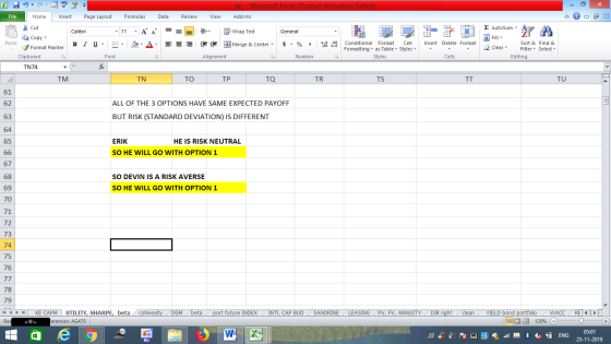 ke - Microsoft Excel (Product Activation Failed) Review File Home Insert Page Layout Formulas Data View Add-Ins E AutoSum - C