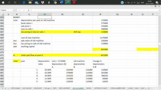 © v 1x ENG 05-09 24-03-2020 - 27 X IM662 IN 10 IP Q R S T A 662 663 664 665 - X fix IK I L IM BIGBEE note depreciation per ye
