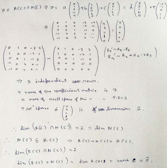 e ReciNed - • (1-0)-(0) - 400 a . - OOOO => 3 einlebeeldent God Mount rank if the coefficient matrix is 3. my hande of reell