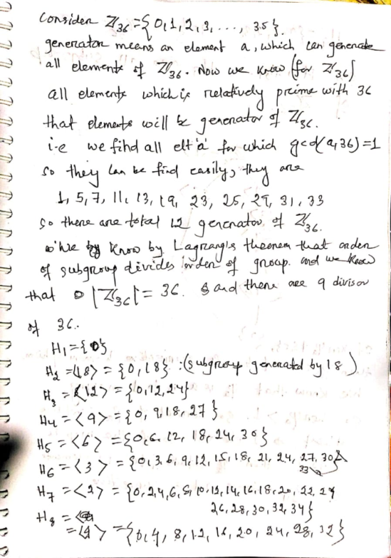 mtens a elament a,which a ene all element 36 Noid we S 36 3C we find all eltafww.id lofa 3リニ ve L, 5,, 3, s, 23, 35, 21, 31,
