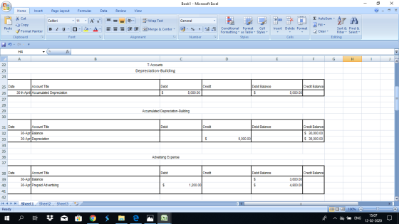Book1 - Microsoft Excel - X Home Insert Page Layout Formulas Data Review View * Cut Copy ♡ General - Wrap Text Merge & Center