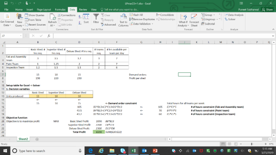 & Share File Home Insert Page Layout Formulas Data 2 2 Show Oueries Connections A From Table LOE Properties Get External New